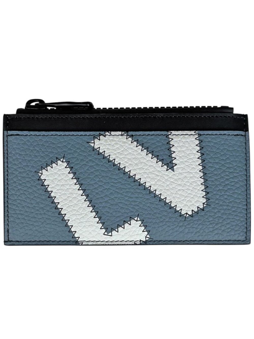 Louis Vuitton Coin Card Holder Purse Case Taurillon Blue White Yellow